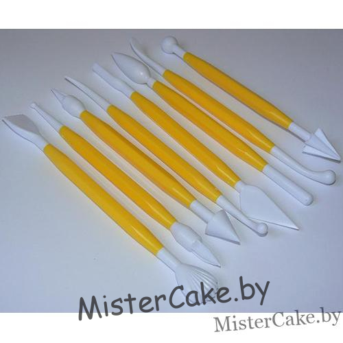 Набор стеков для работы с мастикой Набор стеков для работы с мастикой