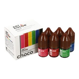Гелевые жирорастворимые красители Art Color choco